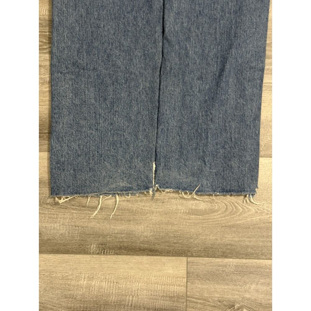 Vintage Lee Dungarees Dark Wash Baggy Carpenter Jeans Y2K Skater - Men’s 36x33 - Picture 2 of 10